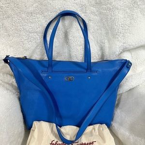 Salvatore Ferragamo Mika Leather Tote Bag